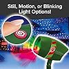 AS-SEEN-ON-TV with 9 Enhanced Modes for Spectacular Outdoor Holiday Laser Lighting with Thousands of Lights Covering 3200 Square feet, Green, 8.5 in